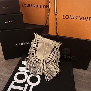 Rebecca Minkoff Fringe Crossbody Mini Bag—very unique! Rare find!
